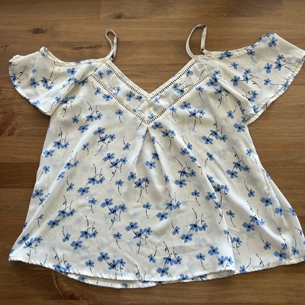 Sienna Sky Cold Shoulder Blouse